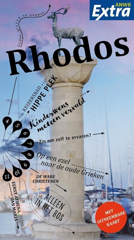 Foto van Rhodos anwb extra - hans e latzke - paperback (9789018045371)