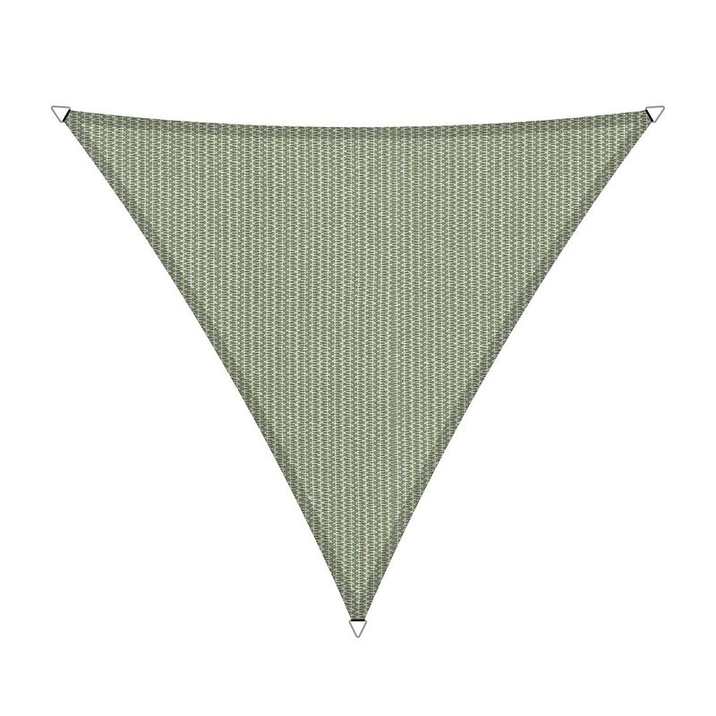 Foto van Shadow comfort driehoek 3,6x3,6x3,6m moonstone green