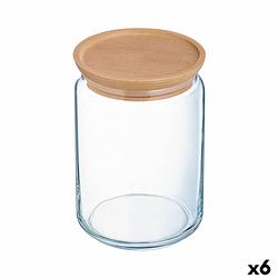 Foto van Pot luminarc pav transparant glas (1 l) (6 stuks)