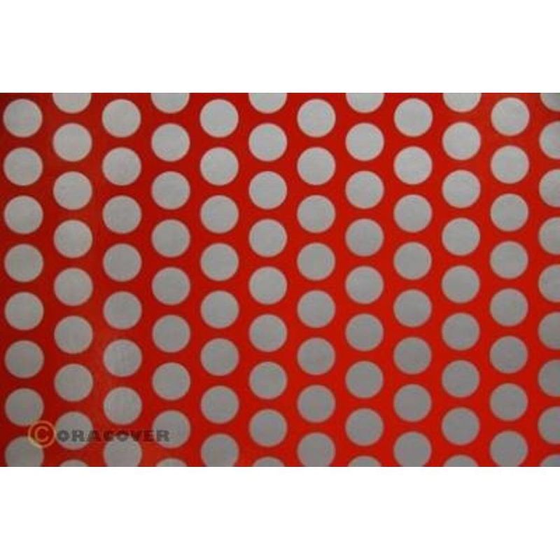 Foto van Oracover orastick fun 1 45-022-091-002 plakfolie (l x b) 2 m x 60 cm lichtrood, zilver