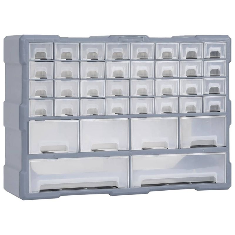 Foto van Vidaxl organiser met 40 lades 52x16x37,5 cm