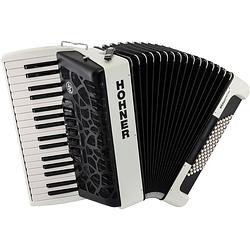 Foto van Hohner bravo iii 72 mycolor silent key day accordeon