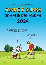 Foto van Fokke & sukke scheurkalender 2024 - bastiaan geleijnse, jean-marc van tol, john reid - paperback (9789492409669)
