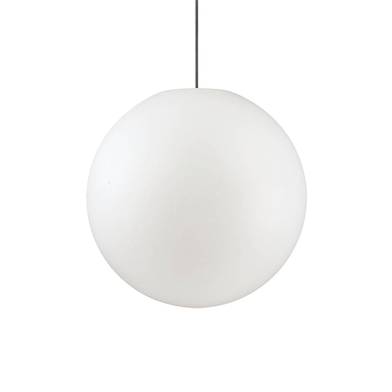 Foto van Ideal lux - sole - hanglamp - metaal - e27 - wit