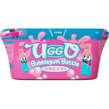 Foto van Uggo bubblegum bottle 200g bij jumbo