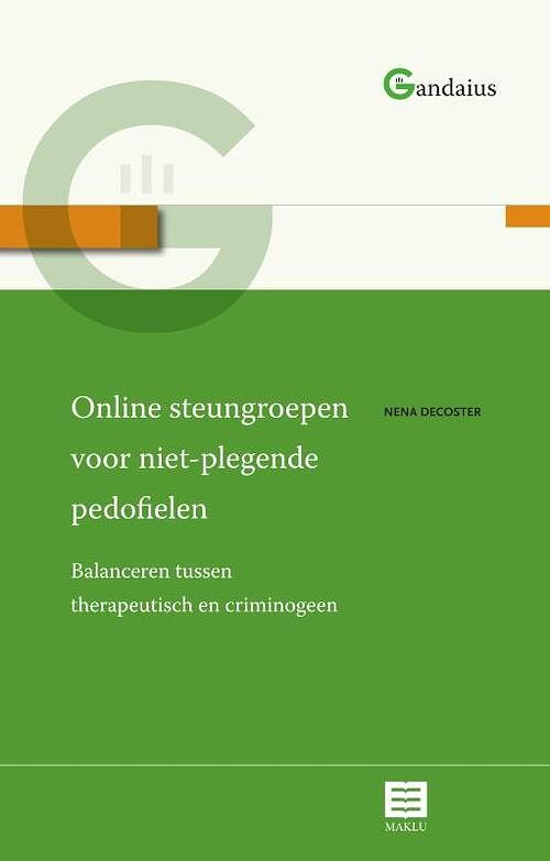 Foto van Online steungroepen voor niet-plegende pedofielen - nena decoster - paperback (9789046611838)