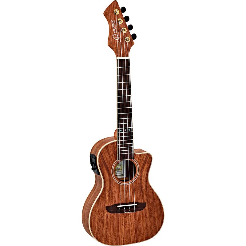 Foto van Ortega horizon series ruwn-ce e/a concert ukelele met gigbag