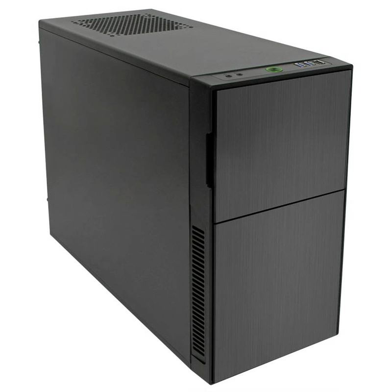 Foto van Nanoxia deep silence 4 mini-tower pc-behuizing antraciet