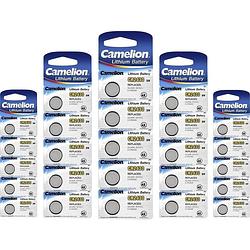 Foto van 25 stuks (5 blisters a 5st) - camelion cr2430 lithium knoopcel batterij