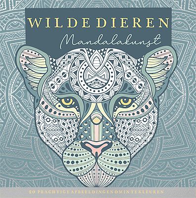 Foto van Wilde dieren - mandalakunst - paperback (9789463549080)