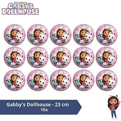 Foto van Bal - voordeelverpakking - gabby'ss dollhouse - 23 cm - 15 stuks