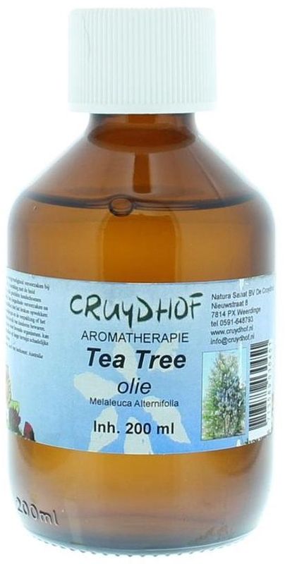 Foto van Cruydhof tea tree olie australie 200ml