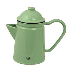 Foto van Cabanaz retro koffie en theepot vintage green