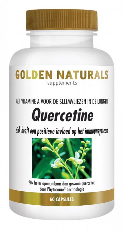 Foto van Golden naturals quercetine capsules
