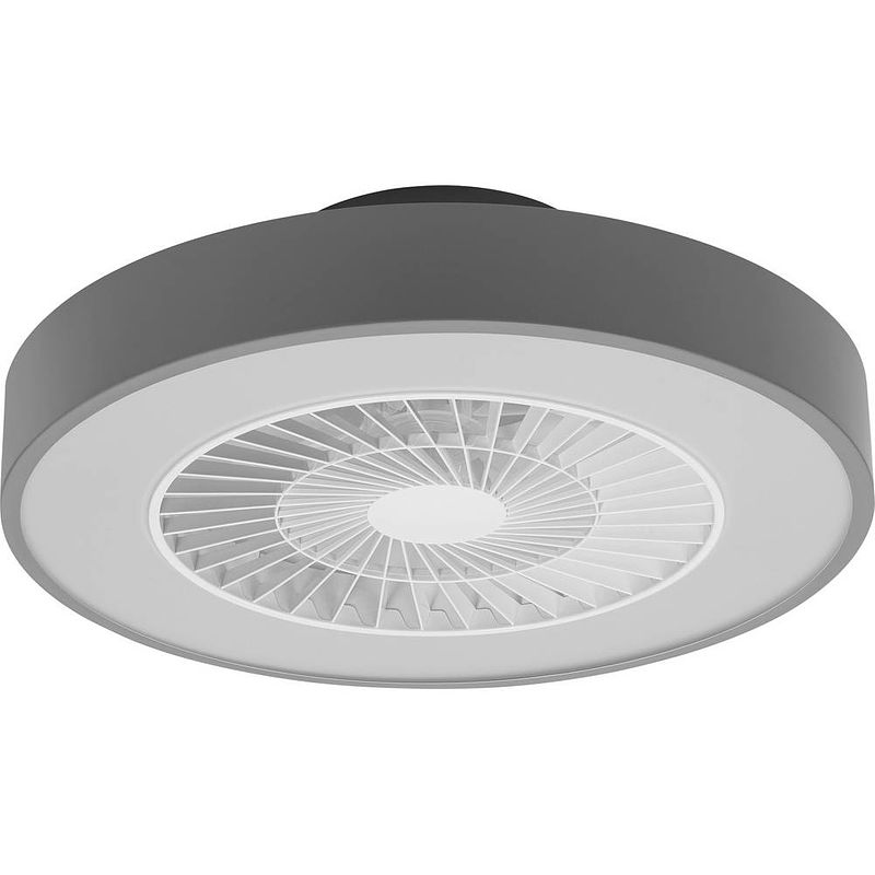 Foto van Ledvance 4058075572577 smart wifi ceiling fan led-plafondlamp energielabel: e (a - g) 76 w grijs