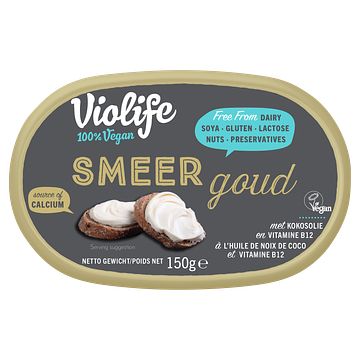 Foto van Violife smeer goud 150g bij jumbo