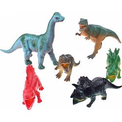 Foto van Johntoy speelset dinosaurus 6-delig 12 cm