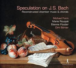 Foto van Speculation on j.s.bach - reconstructed chamber music - cd (7619990103849)