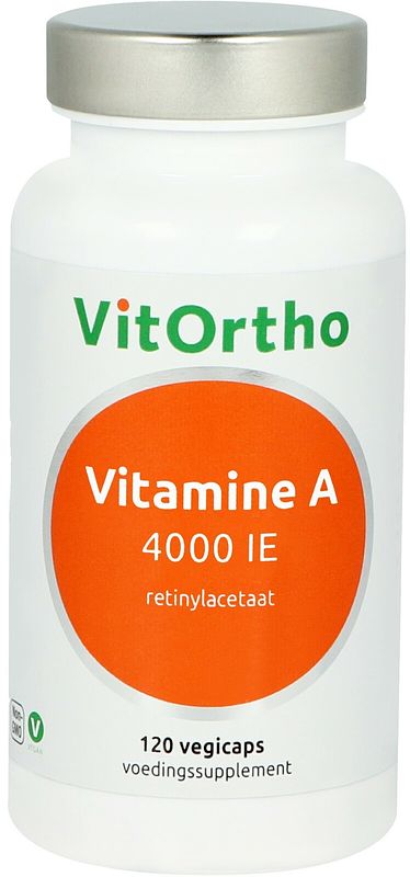 Foto van Vitortho vitamine a 4000ie capsules