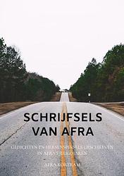 Foto van Schrijfsels van afra - afra kortram - paperback (9789464801996)