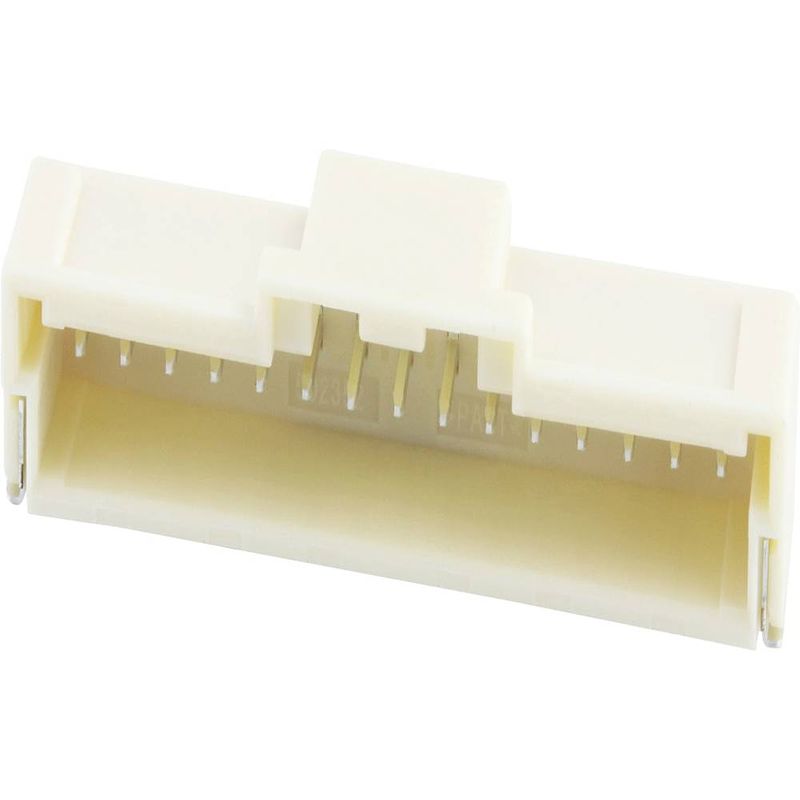 Foto van Molex 5023521500 male header, inbouw (standaard) totaal aantal polen 15 rastermaat: 2 mm 700 stuk(s) tape on full reel