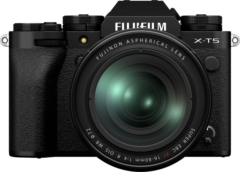 Foto van Fujifilm x-t5 zwart + xf 16-80mm f/4