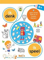 Foto van Ik denk ik speel 4+ - paperback (9789403221274)