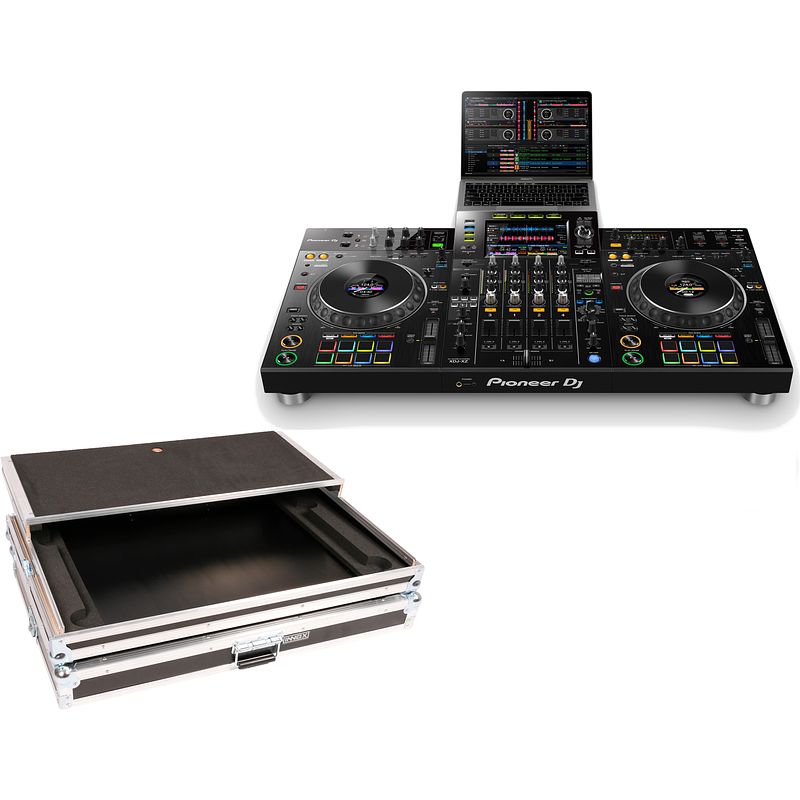 Foto van Pioneer dj xdj-xz + innox case met laptopplateau