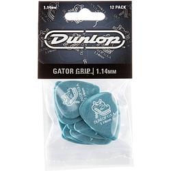 Foto van Dunlop gator grip 1.14mm 12-pack plectrumset blauw