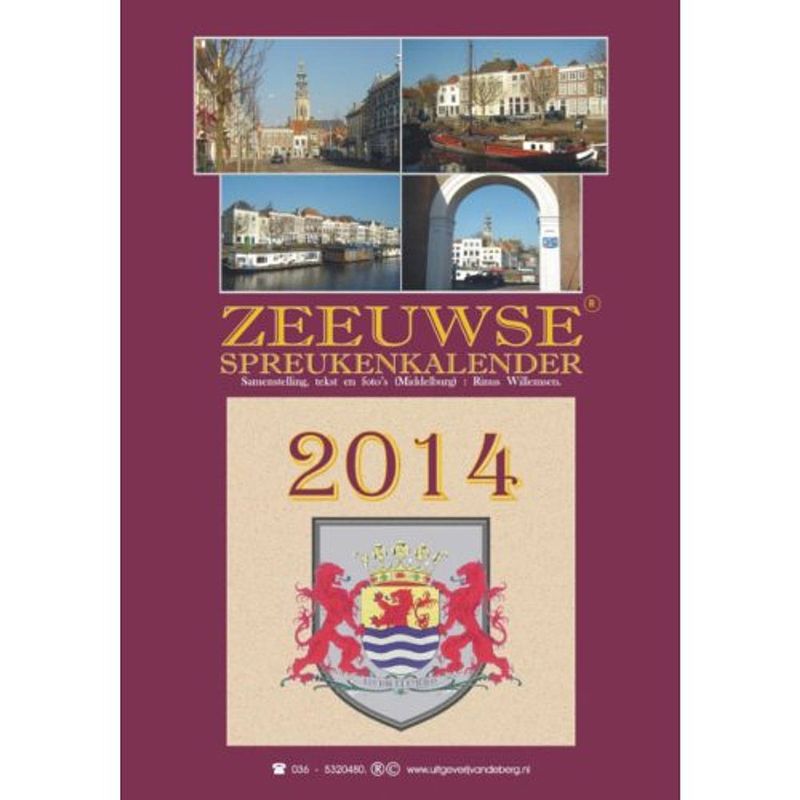 Foto van Zeeuwse spreukenkalender / 2014