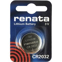 Foto van 1 stuk - renata cr2032 3v lithium batterij