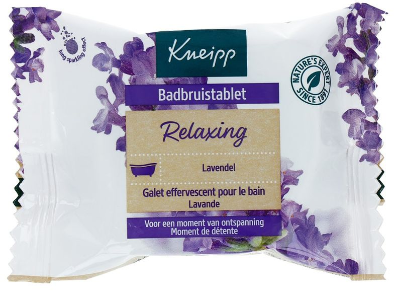 Foto van Kneipp relaxing badbruistablet lavendel