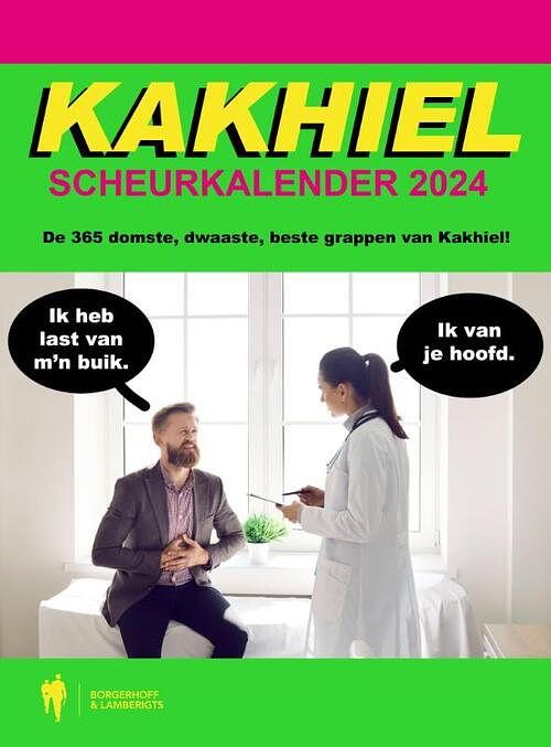 Foto van Kakhiel scheurkalender 2024 - kakhiel - paperback (9789072201409)