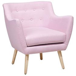 Foto van Beliani drammen fauteuil polyester 53.5 x 71 cm