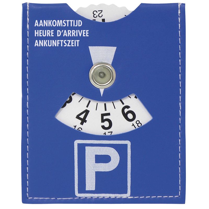 Foto van Carpoint parkeerschijf 17 x 11 cm blauw