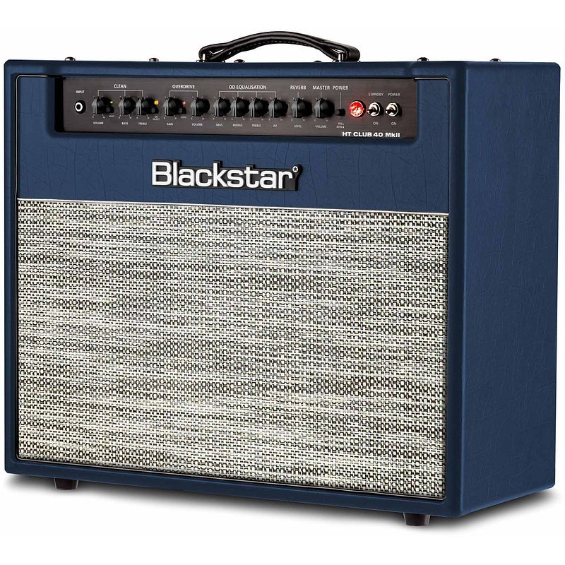 Foto van Blackstar ht club 40 mkii royal blue 1x12 buizen gitaarversterker combo