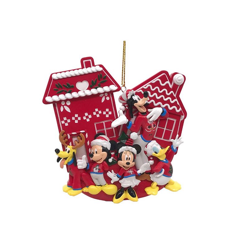 Foto van Kurt s. adler - ornament disney mickey kunststof h11 cm