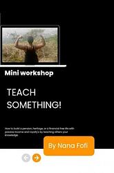 Foto van Teach something! - nana fofi - ebook (9789403686929)