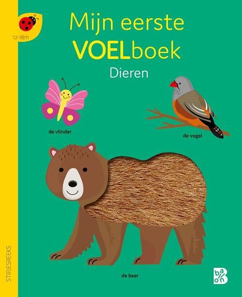 Foto van Mijn eerste voelboek: dieren - kartonboekje;kartonboekje (9789403229928)