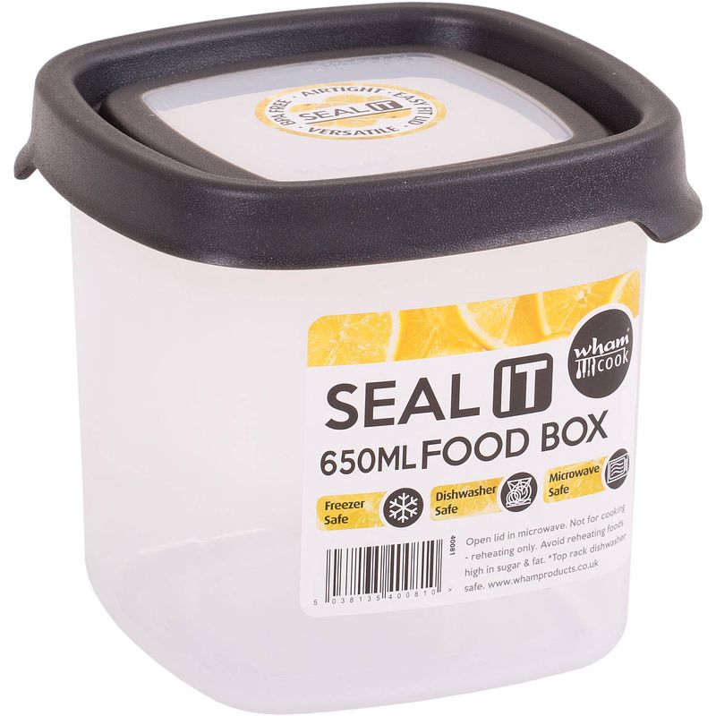 Foto van Opbergbox seal it 650 ml set van 4 stuks