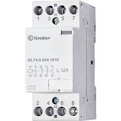 Foto van Finder 22.74.0.024.1310 contactor 4x no 24 v/dc, 24 v/ac 32 a 1 stuk(s)