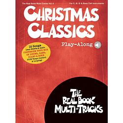 Foto van Hal leonard realbook multi-tracks vol. 9 christmas classics - voor alle instrumenten