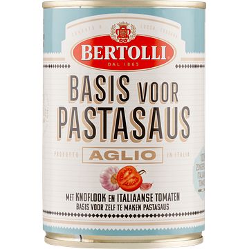 Foto van Bertolli basis voor pastasaus met knoflook en italiaanse tomaten 400 g bij jumbo