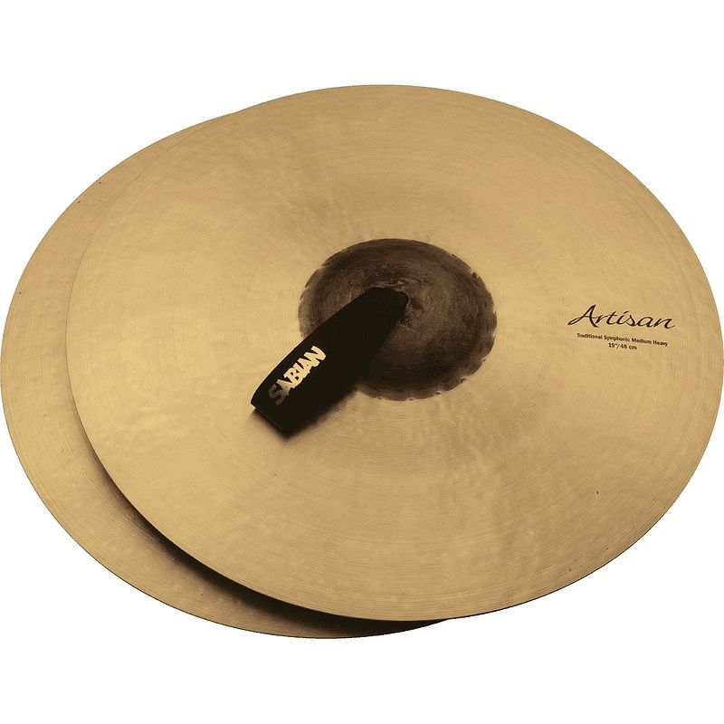 Foto van Sabian artisan traditional symphonic medium heavy 19 inch orkestrale bekkens