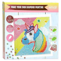 Foto van Sambro emoji diamond painting unicorn