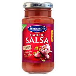 Foto van Santa maria salsa garlic medium 230g bij jumbo