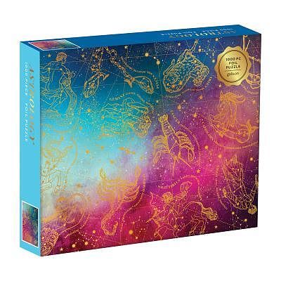 Foto van Astrology 1000 piece foil puzzle - puzzel;puzzel (9780735357501)