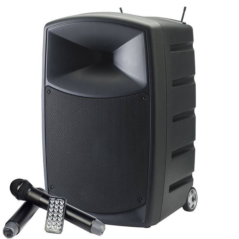 Foto van Audiophony cr25a-combo-f5 250w mobiele 12 inch accu-speaker