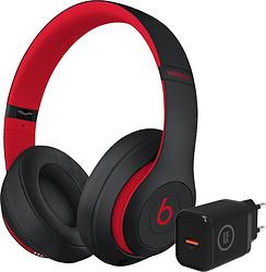 Foto van Beats studio3 wireless zwart/rood + bluebuilt oplader