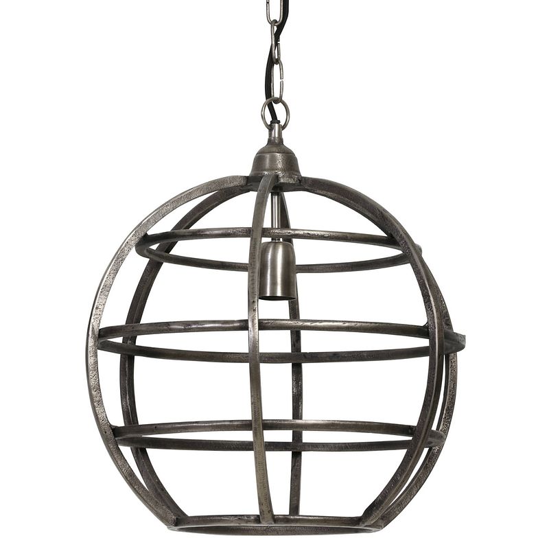 Foto van Light & living suzy hanglamp zilver